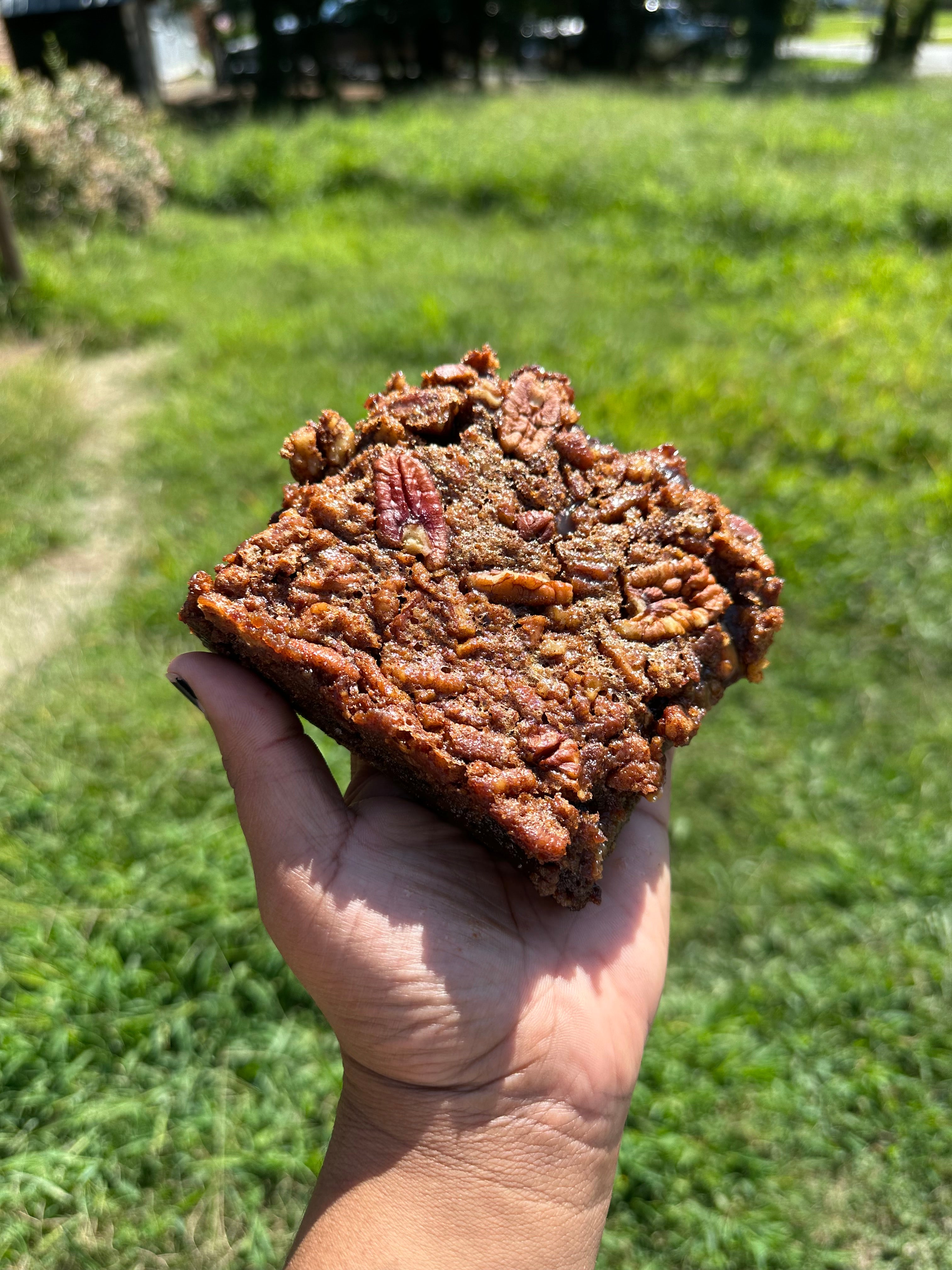Pecan pie brownies