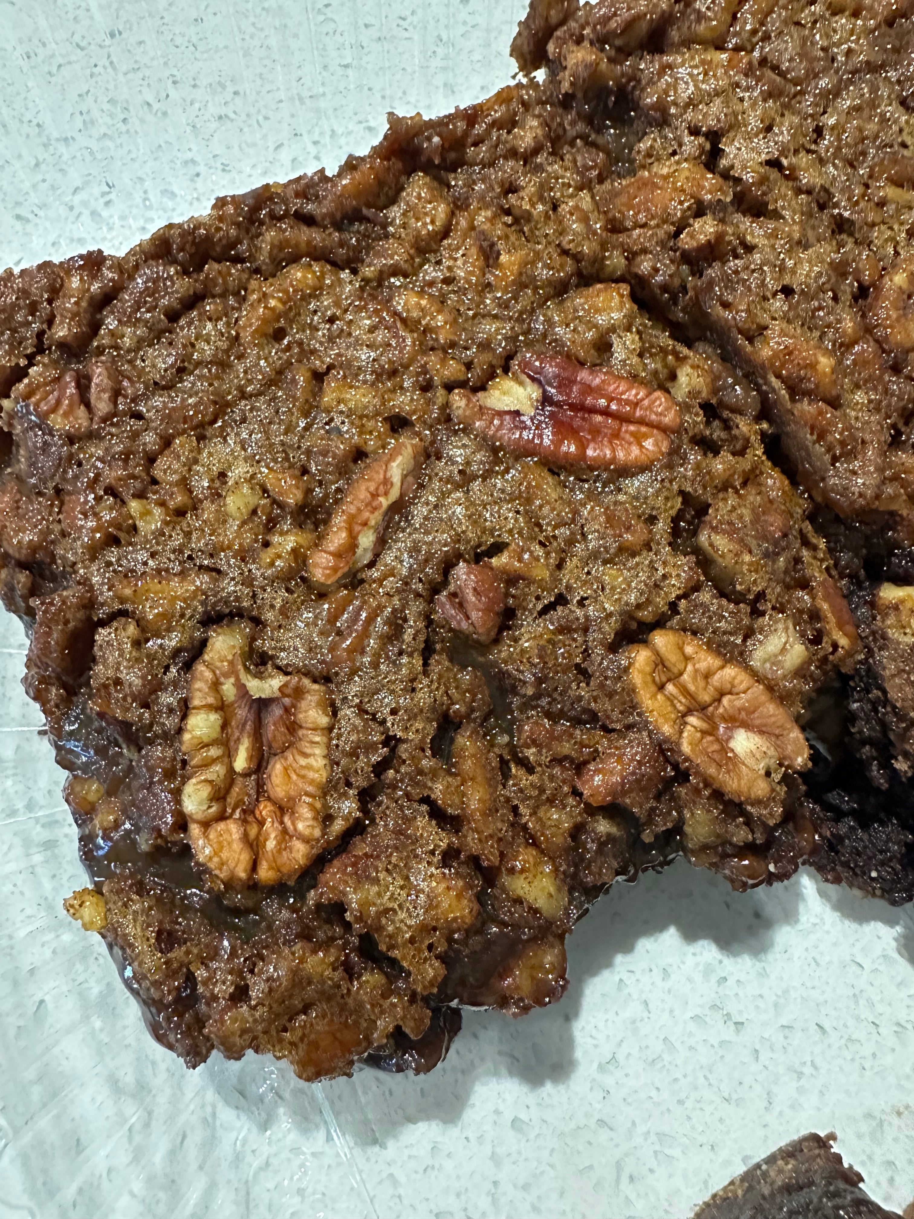 Pecan pie brownies